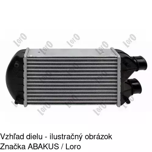 Chladiče vzduchu (Intercoolery) 3018J8-1 /POLCAR/ - obr. 3