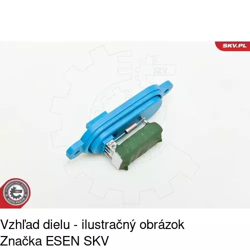 Ovládače klimatizácie 3018KST-1 /POLCAR/ - obr. 4