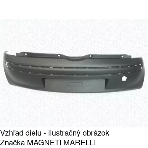 Zadný nárazník 3022964Q /POLCAR/