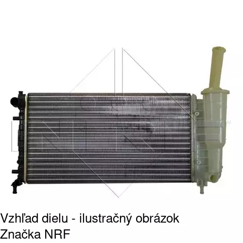 Chladiče vody 302308A2 /POLCAR/ - obr. 2