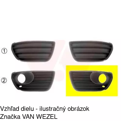 Kryt v nárazníku 302327-3 /POLCAR/ - obr. 2