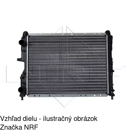 Chladiče vody 302608A5 /POLCAR/ - obr. 2