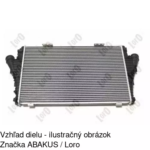Chladiče vzduchu (Intercoolery) 3029J8-1 /POLCAR/ - obr. 3