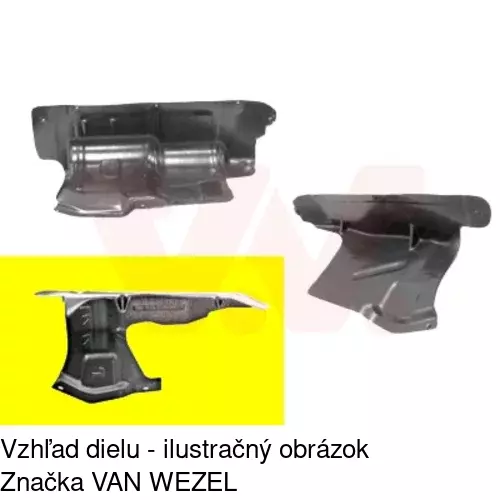 Kryt motora 30303471 /POLCAR/ - obr. 1