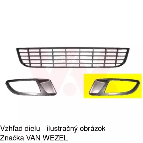 Kryt v nárazníku 303127-4 /POLCAR/ - obr. 1