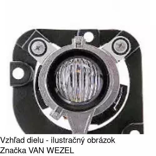 Hmlové svetlo - predné 303530-E /POLCAR/ - obr. 4