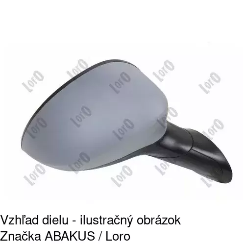 Vonkajšie zrkadlo 3035525M /POLCAR/ - obr. 3