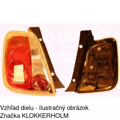 Zadné svetlo 303587-U /POLCAR/ - obr. 1