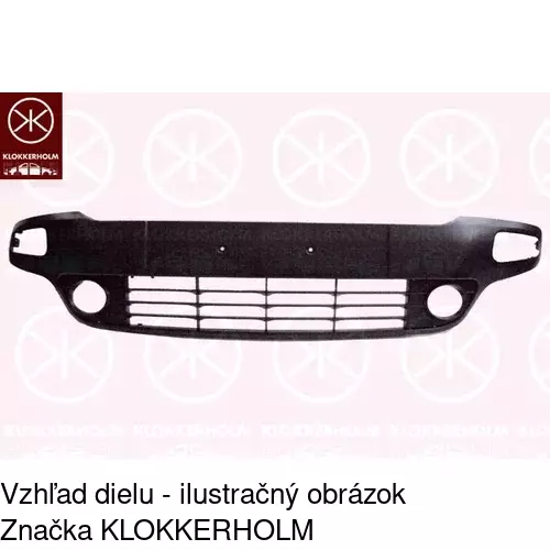 Lišta nárazníka POLCAR 30360712