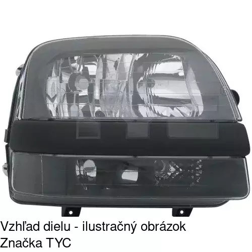 Hlavný reflektor POLCAR 304009-C