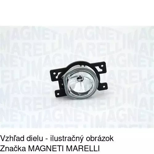 Hmlové svetlo - predné 304229-U /POLCAR/ - obr. 2