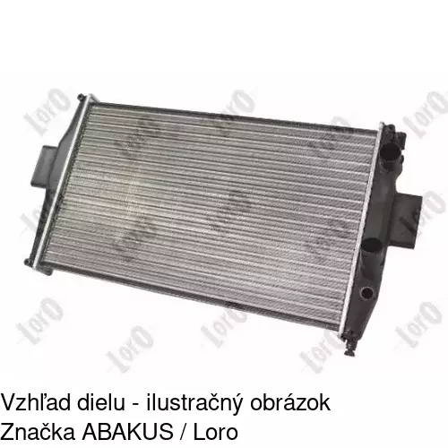 Chladiče vody 305008A5 /POLCAR/ - obr. 1