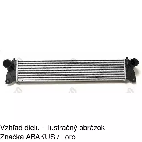 Chladiče vzduchu (Intercoolery) 3075J8-1 /POLCAR/ - obr. 1