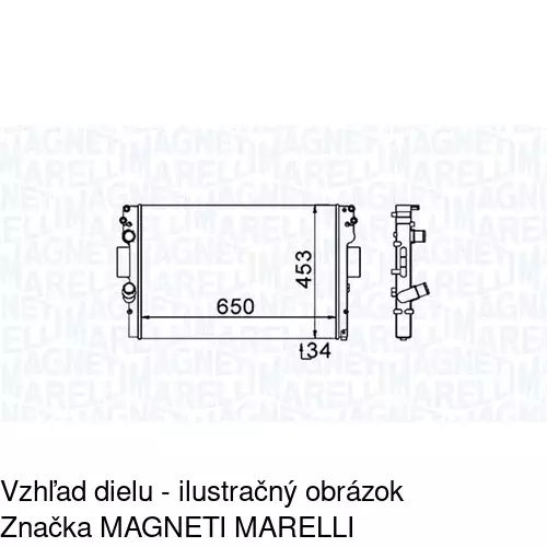 Chladiče vody 308008A1 /POLCAR/ - obr. 2