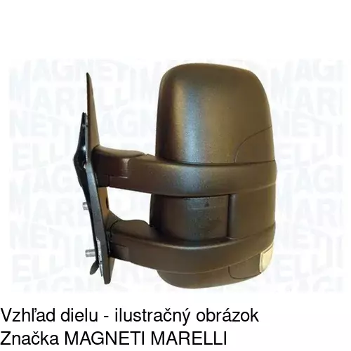 Vonkajšie zrkadlo 3080512M /POLCAR/ - obr. 1