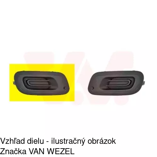 Kryt v nárazníku 30A127-2 /POLCAR/ - obr. 2