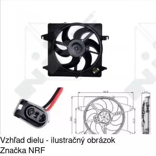 Ventilátory chladičov 320023W2 /POLCAR/ - obr. 4