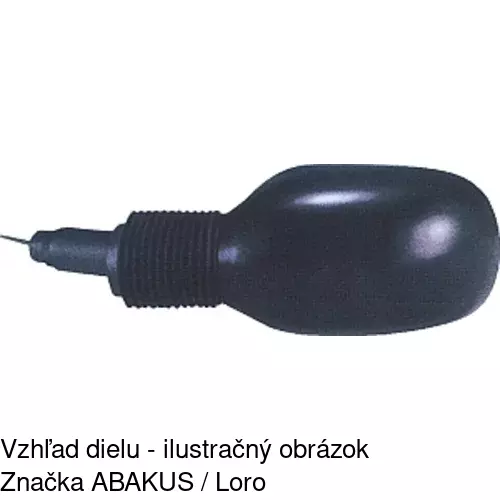 Vonkajšie zrkadlo 3200523M /POLCAR/ - obr. 2