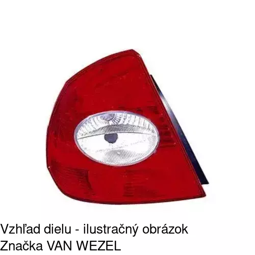 Zadné svetlo 3202871T /POLCAR/ - obr. 2