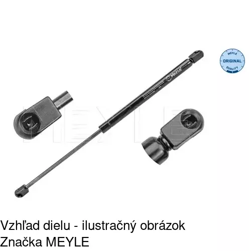 Plynová pružina 3202AB2D /POLCAR/ - obr. 2