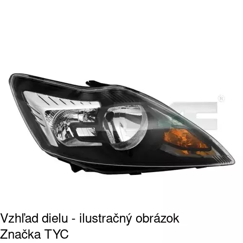 Hlavný reflektor 3205103E /POLCAR/ - obr. 2