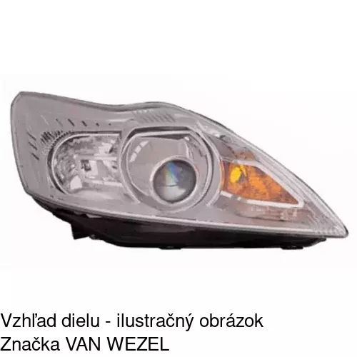 Hlavný reflektor 3205104E /POLCAR/ - obr. 3