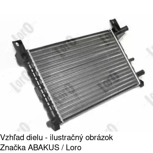 Chladiče vody 320908A1 /POLCAR/ - obr. 1