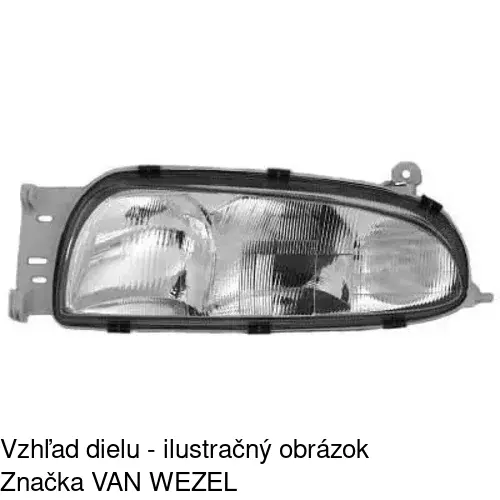 Hlavný reflektor 3210094E /POLCAR/ - obr. 5