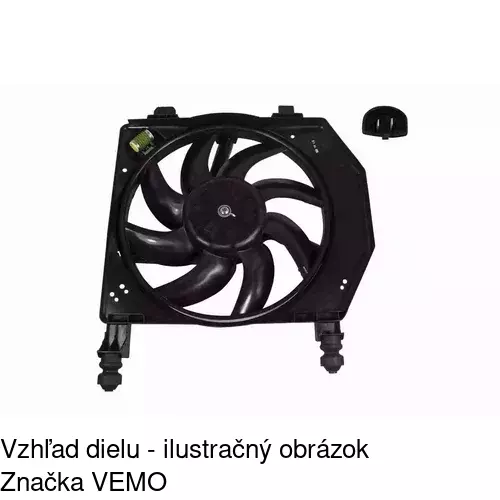Ventilátory chladičov 321023W3 /POLCAR/ - obr. 1