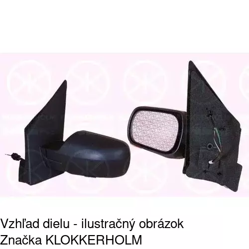 Vonkajšie zrkadlo 3212524E /POLCAR/ - obr. 5