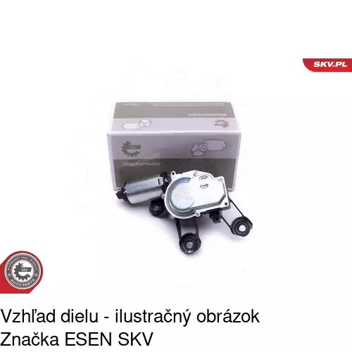 Motorček stieračov POLCAR 3212SWT1