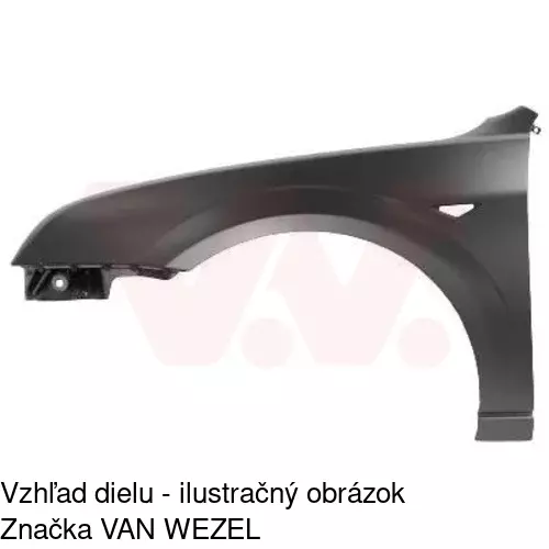 Predný blatník 321802-J /POLCAR/ - obr. 2