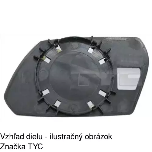 Vonkajšie zrkadlo 321851-M /POLCAR/ - obr. 4