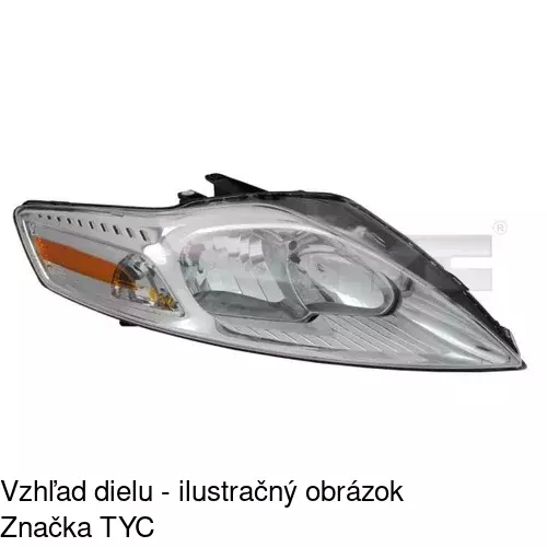 Hlavný reflektor POLCAR 321909-T