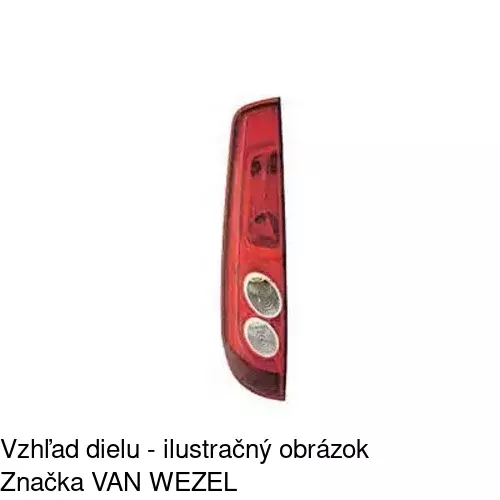 Zadné svetlo 323787-E /POLCAR/ - obr. 2