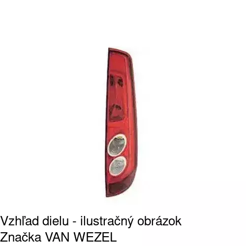 Zadné svetlo 323788-E /POLCAR/ - obr. 1