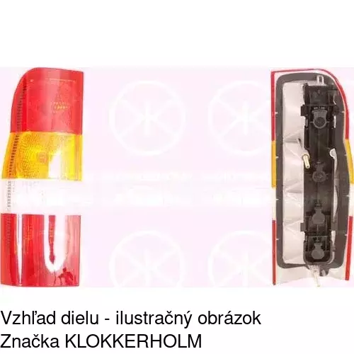 Zadné svetlo 3247872E /POLCAR/ - obr. 1