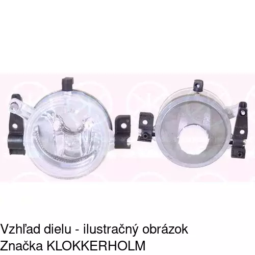 Hmlové svetlo - predné 3252290E /POLCAR/ - obr. 1