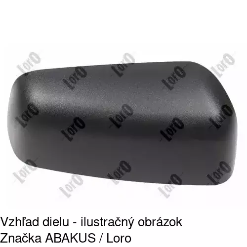 Vonkajšie zrkadlo 3259523S /POLCAR/ - obr. 1