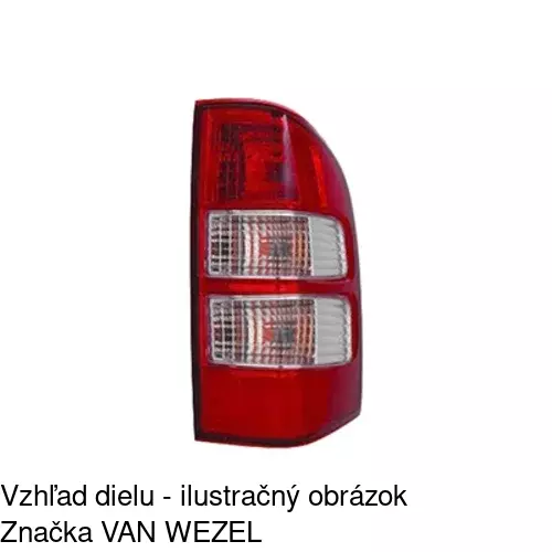 Zadné svetlo 326388-E /POLCAR/ - obr. 1