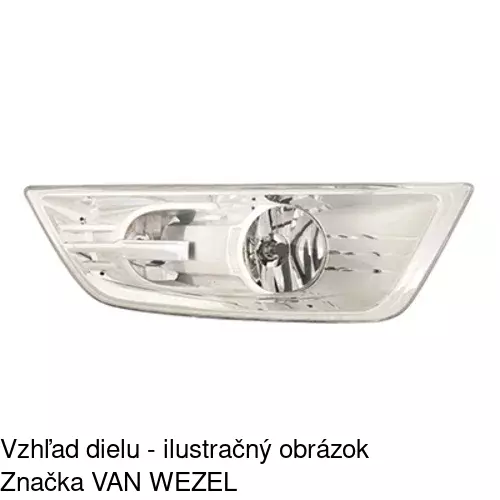Hmlové svetlo - predné 327630-H /POLCAR/ - obr. 3