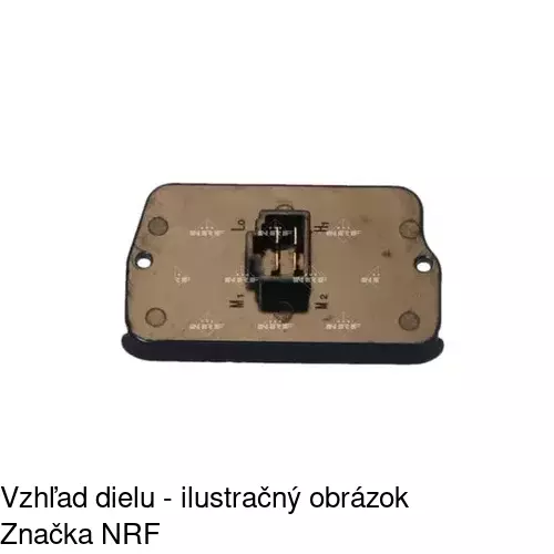 Ovládače klimatizácie POLCAR 3809KST1X