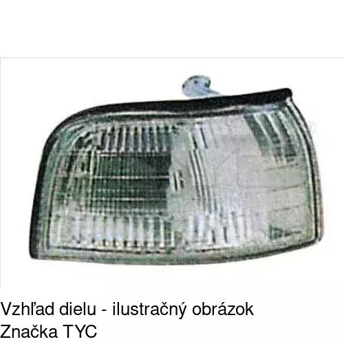 Obrysové svetlo POLCAR 3815201E