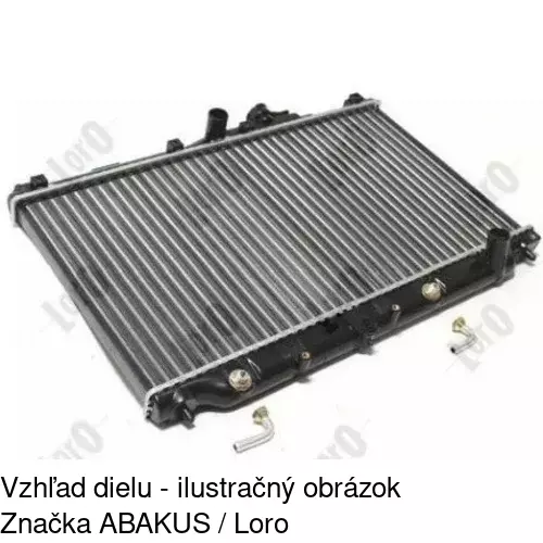 Chladiče vody 381708-3 /POLCAR/ - obr. 1