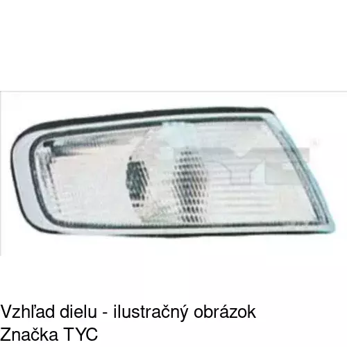 Predná smerovka POLCAR 381719-E