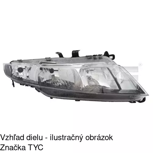 Hlavný reflektor POLCAR 3829100E
