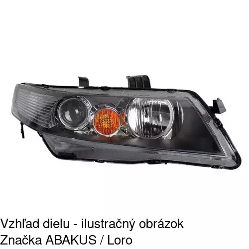 Hlavný reflektor 3833102E /POLCAR/ - obr. 1