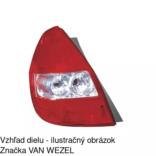 Zadné svetlo 383587-E /POLCAR/ - obr. 1