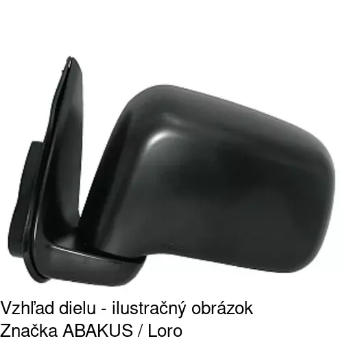 Vonkajšie zrkadlo 3875515M /POLCAR/ - obr. 5
