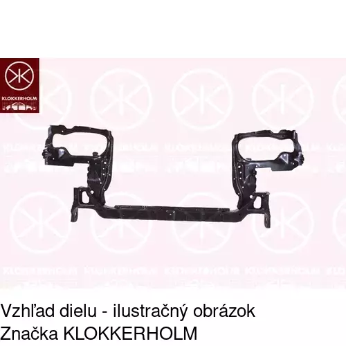 Predné čelo POLCAR 401404